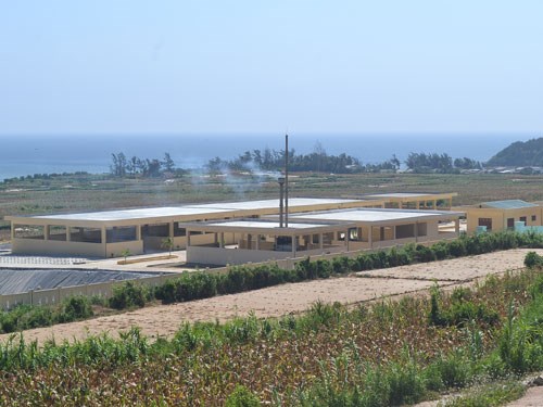 Solid waste treatment plant put into operation on Ly Son island